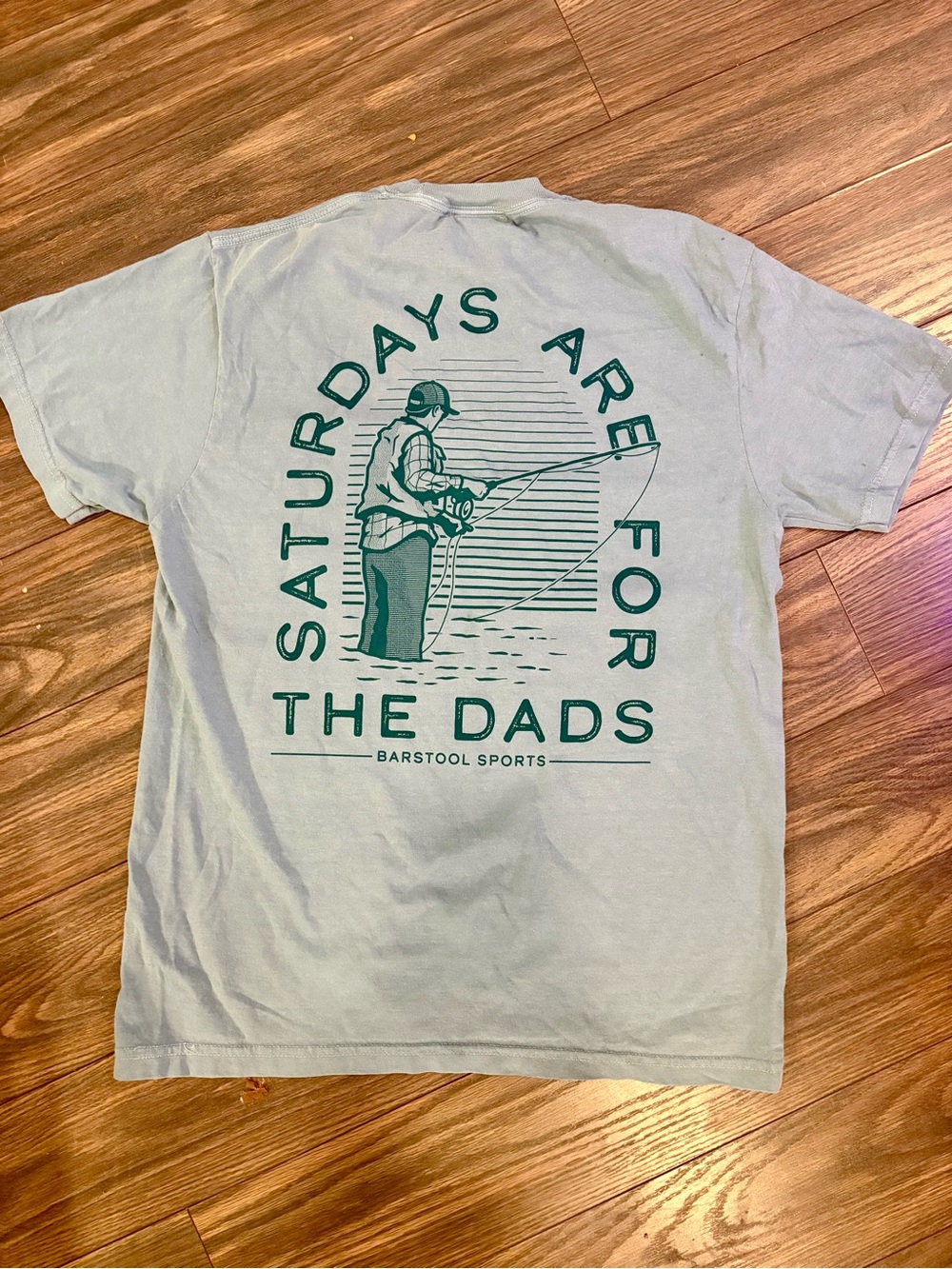 Barstool Sports Men's Saturdays Are For The Dads Short-Sleeve Fishing T-Shirt